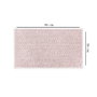 Mijölnir Toalla de Manos Algodón 100% Rosa 50 x 90 cm 550 gr/m²